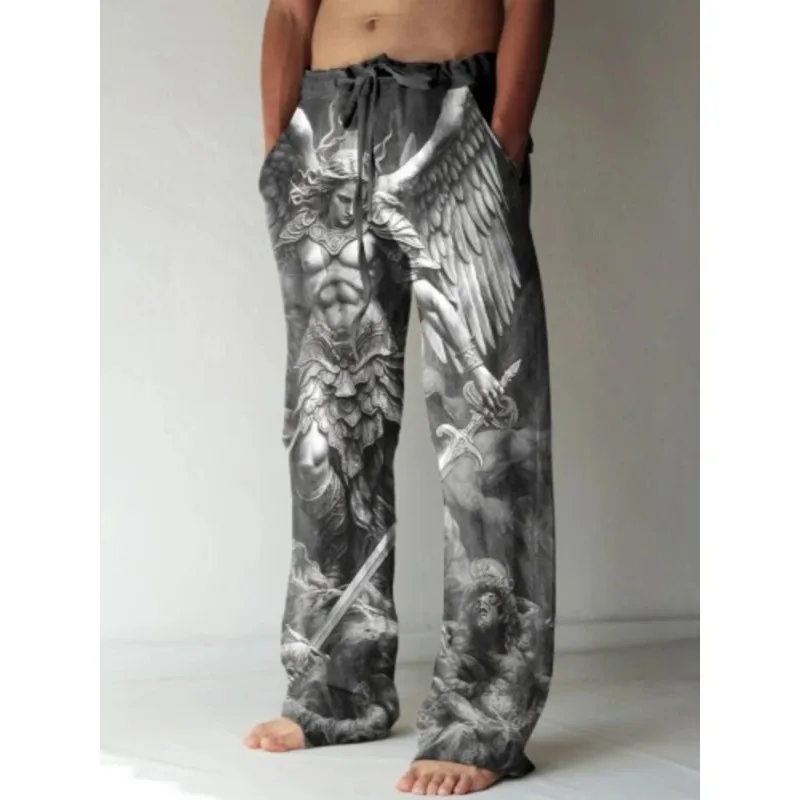 Summer Renaissance Clothing - 3D Mens Vintage Renaissance Virgin Mary