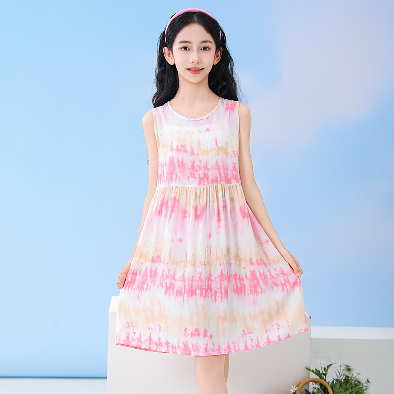 Summer Clothing For Teen Girls - Summer Sleeveless Teen Girls Beach Dresses