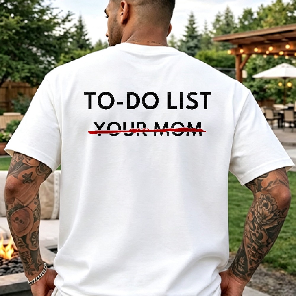Summer Clothing List - Funny To Do List Your Mom