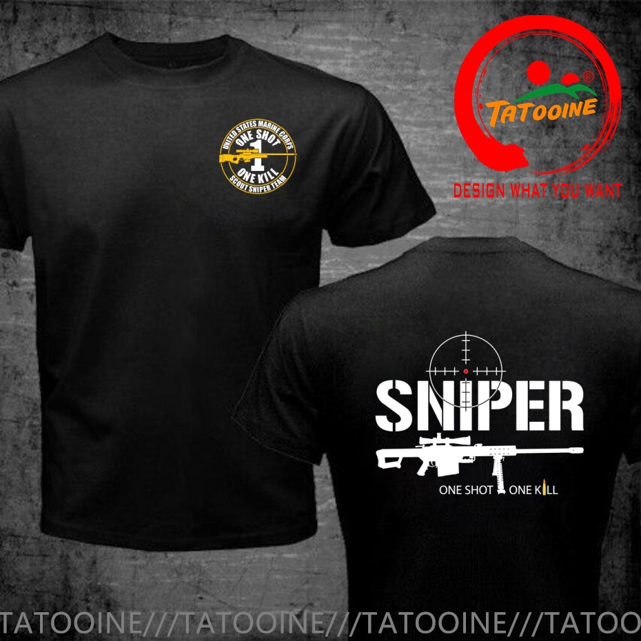 Summer Clothing Range - Funny Design Sniper Accuracy One Shot
