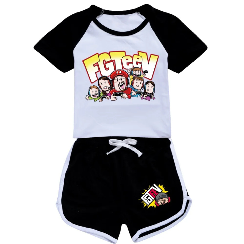 Summer Clothing Kids - AIAI 2025Fgteeve Kids Clothes Boys Girls