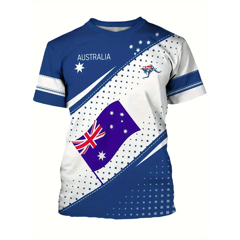 Summer Clothing Australia - Australia National Flag T-shirt For Men's
