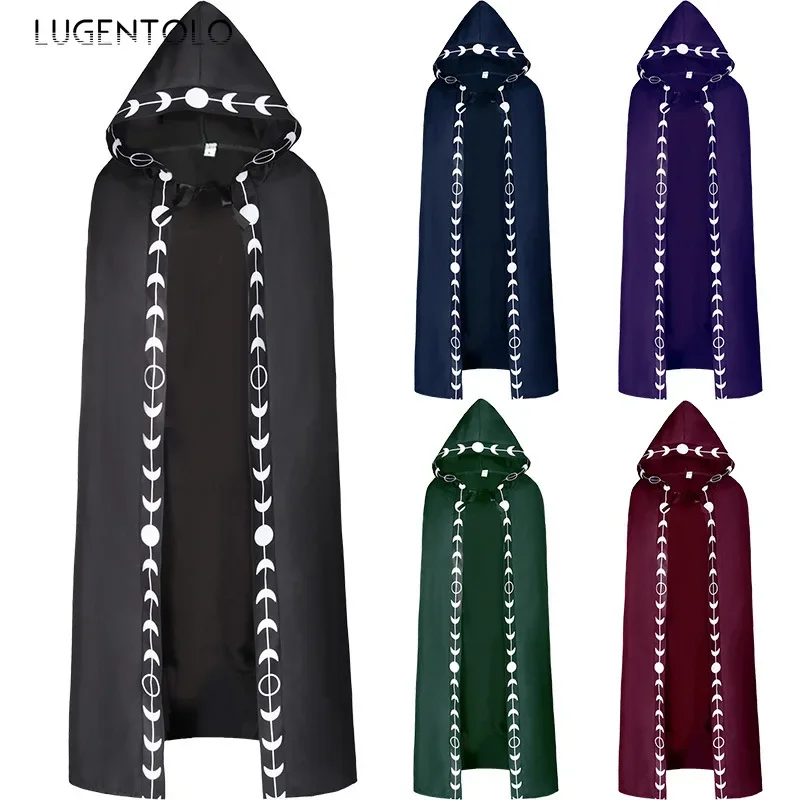 Summer Renaissance Clothing - Women Hooded Halloween Capes Medieval Renaissance