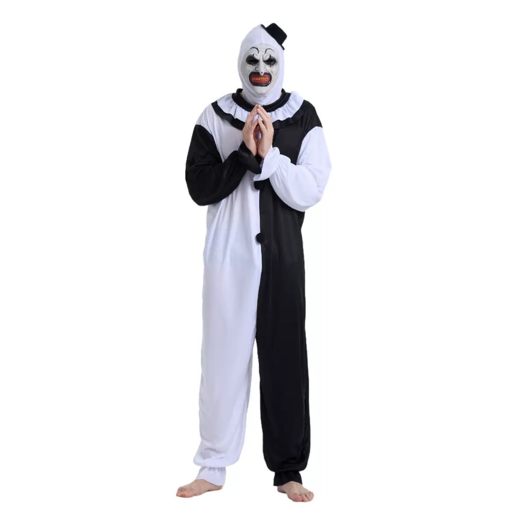 Romper Playsuit Women - Terrifier Art Clown Joker Cosplay Costume