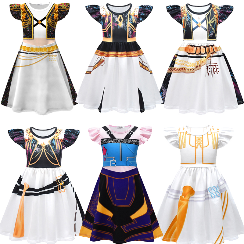 Summer Clothing Kids - 6 Styles Girls Cosplay Costume Stage