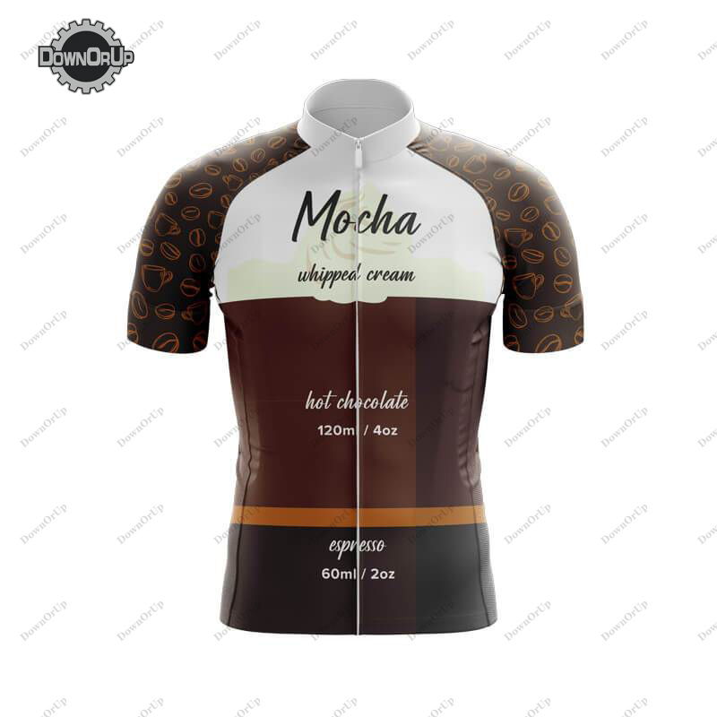 Coffee List Mocha  Cycling Jer - đánh giá và giá Summer Clothing List