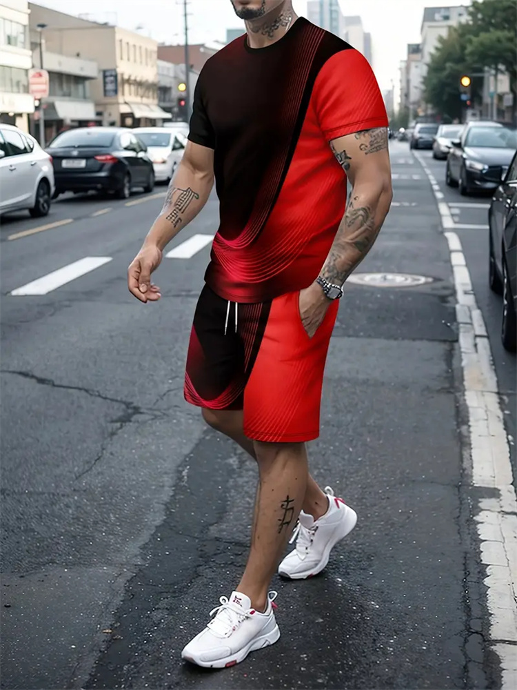 Men Women Gradient Texture T-s - đánh giá và giá Summer Clothing Petite