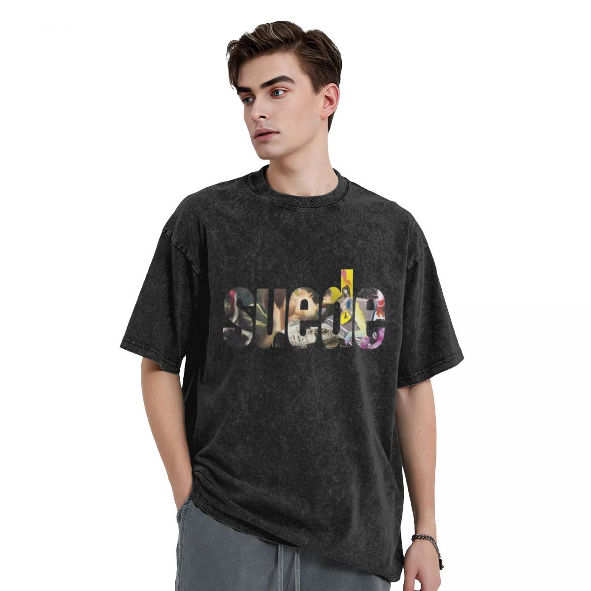 The London Suede Band T-Shirt  - đánh giá và giá Summer Clothing London