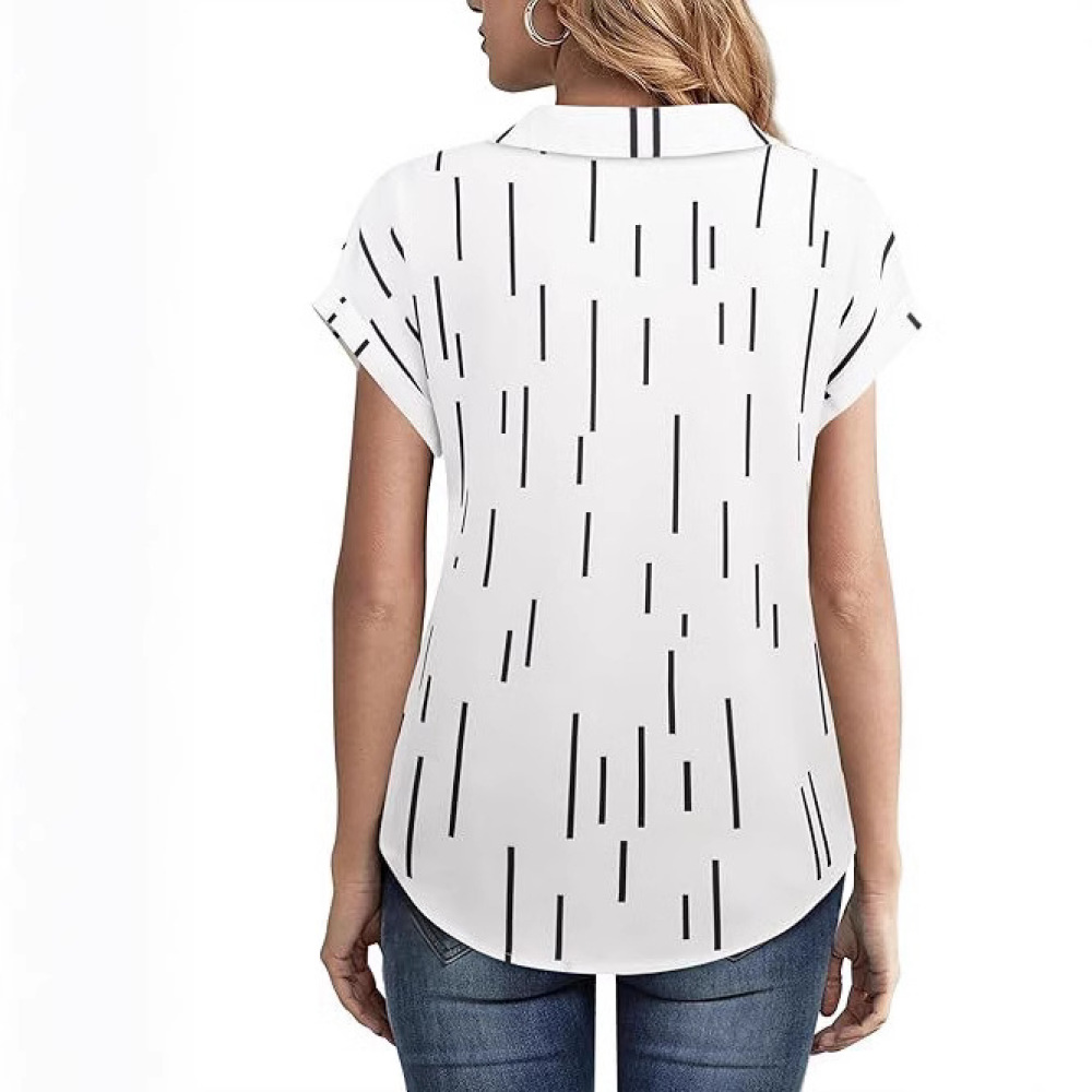 Casual Womens Striped Shirt La - đánh giá và giá Summer Clothing Essentials Women