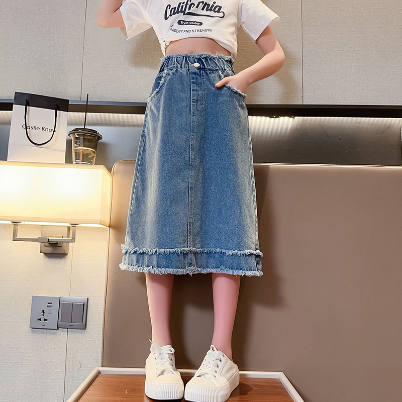 School Girls Denim Skirt Sprin - đánh giá và giá Summer Clothing For Teen Girls