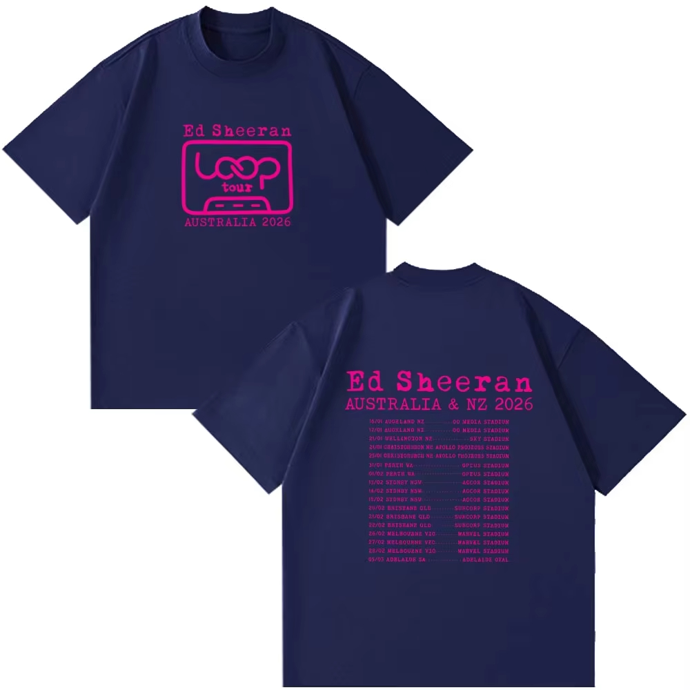 Ed Sheeran Loop Tour Australia - đánh giá và giá Summer Clothing Australia
