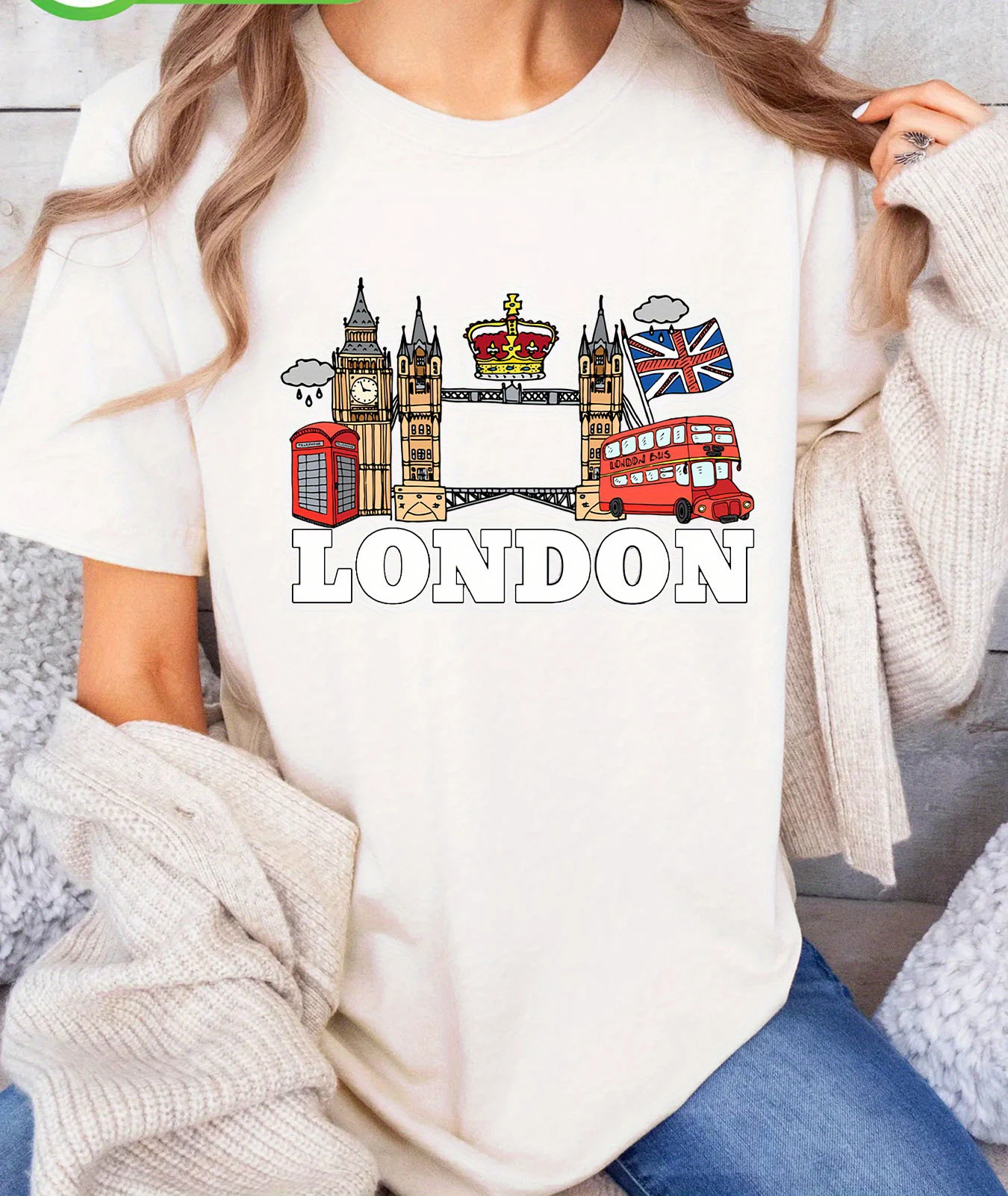 London Alphabet Pattern Printe - đánh giá và giá Summer Clothing London