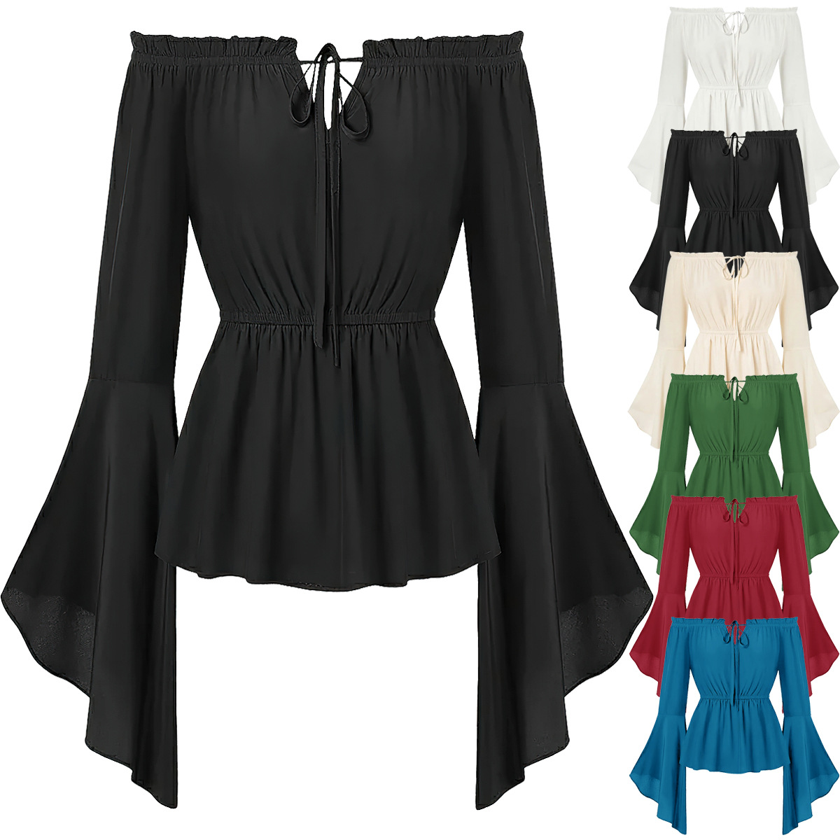 Off Shoulder Medieval Costume  - đánh giá và giá Off Shoulder Blouse