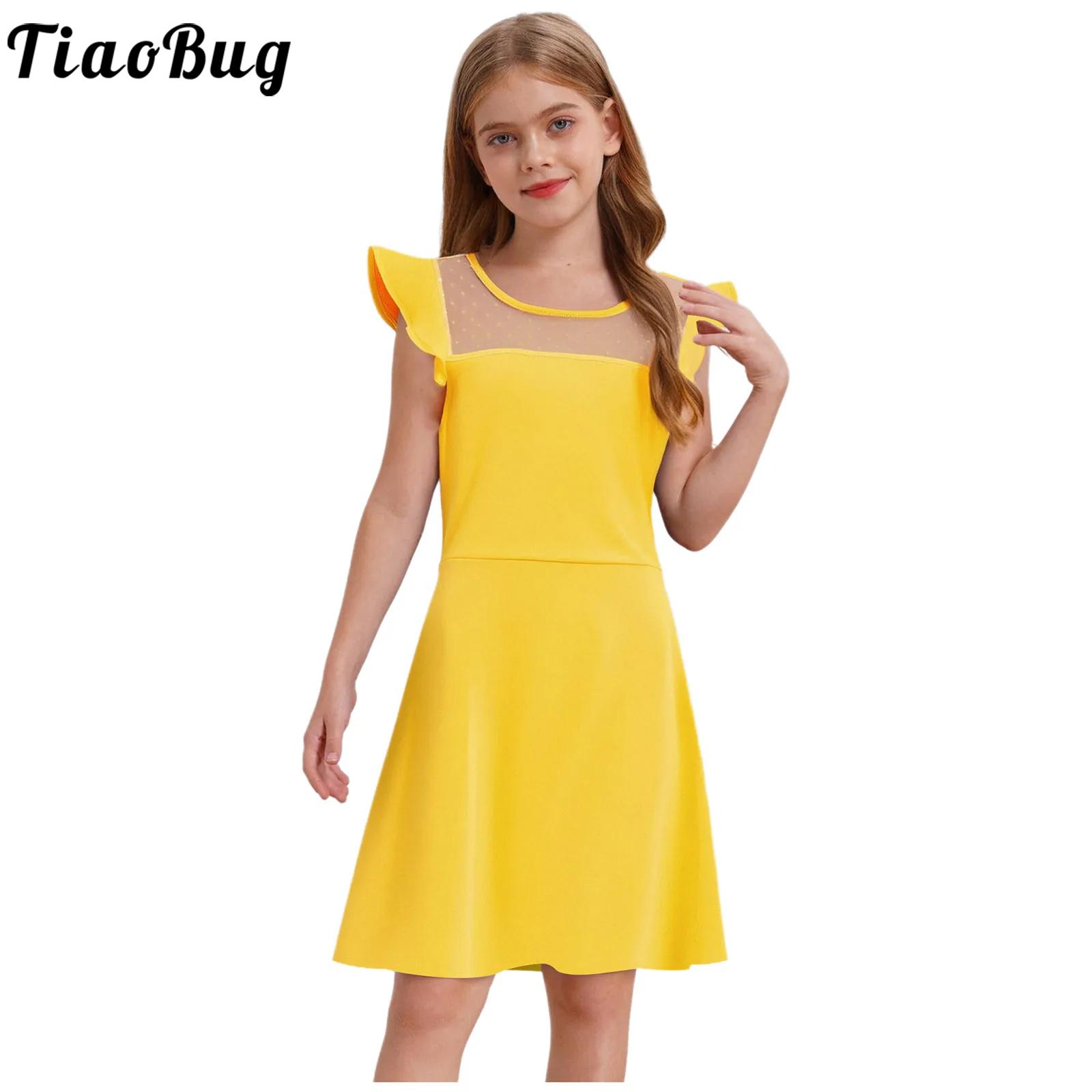 Teen Girls Summer Dress Ruffle - đánh giá và giá Summer Clothing For Teen Girls