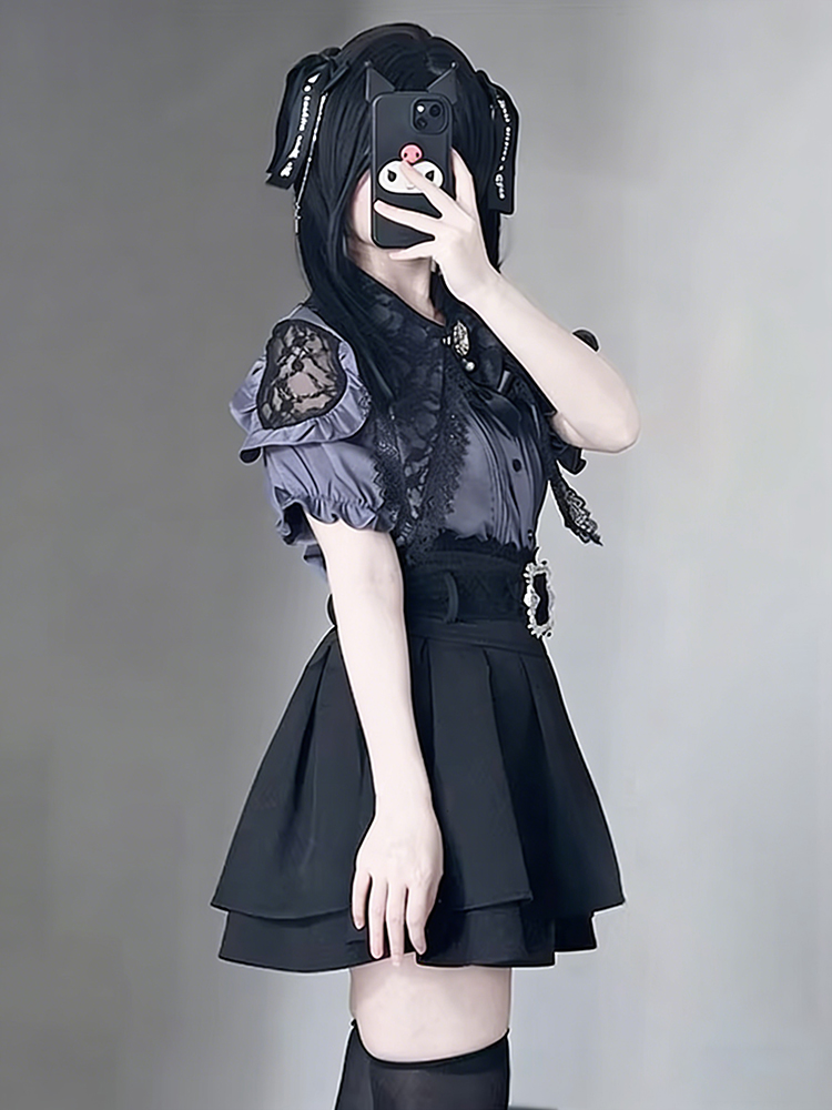 Gothic Style Shoulder Bared Sh - đánh giá và giá Off Shoulder Blouse