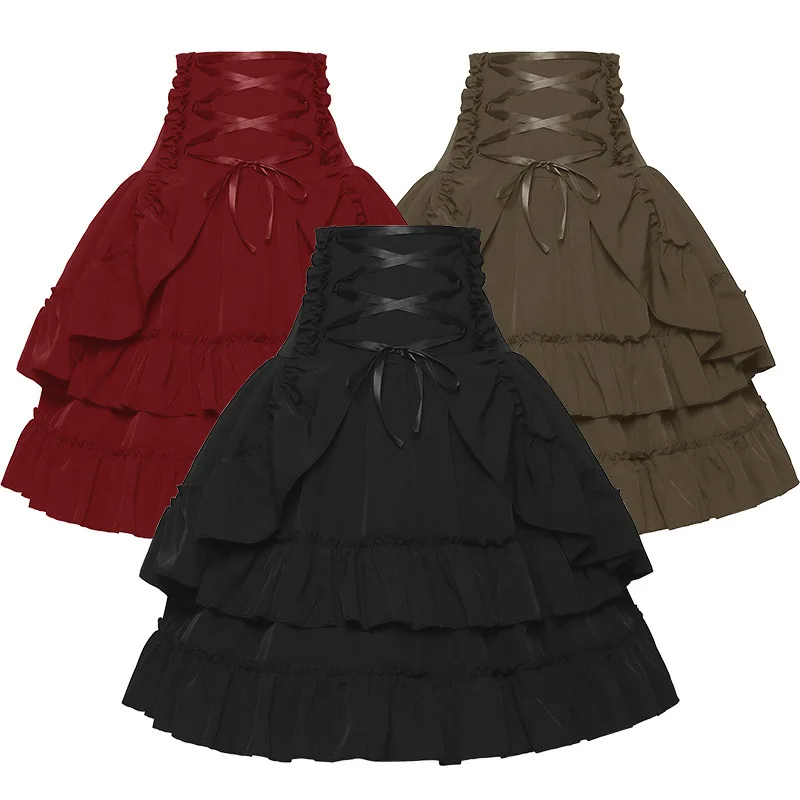 Women Victorian Skirt Medieval - đánh giá và giá Summer Renaissance Clothing