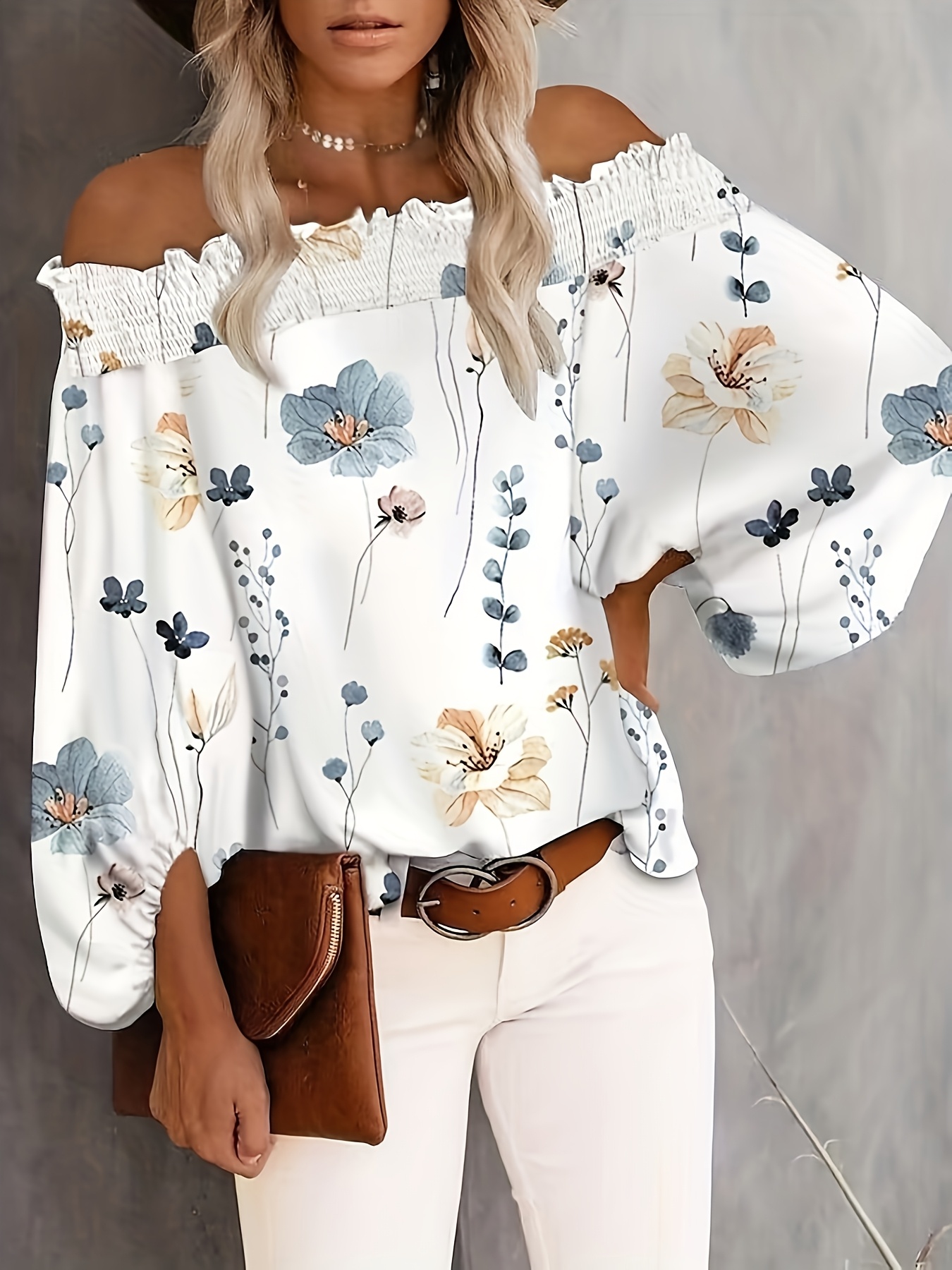 Plus Size New Women's Casual F - đánh giá và giá Off Shoulder Blouse