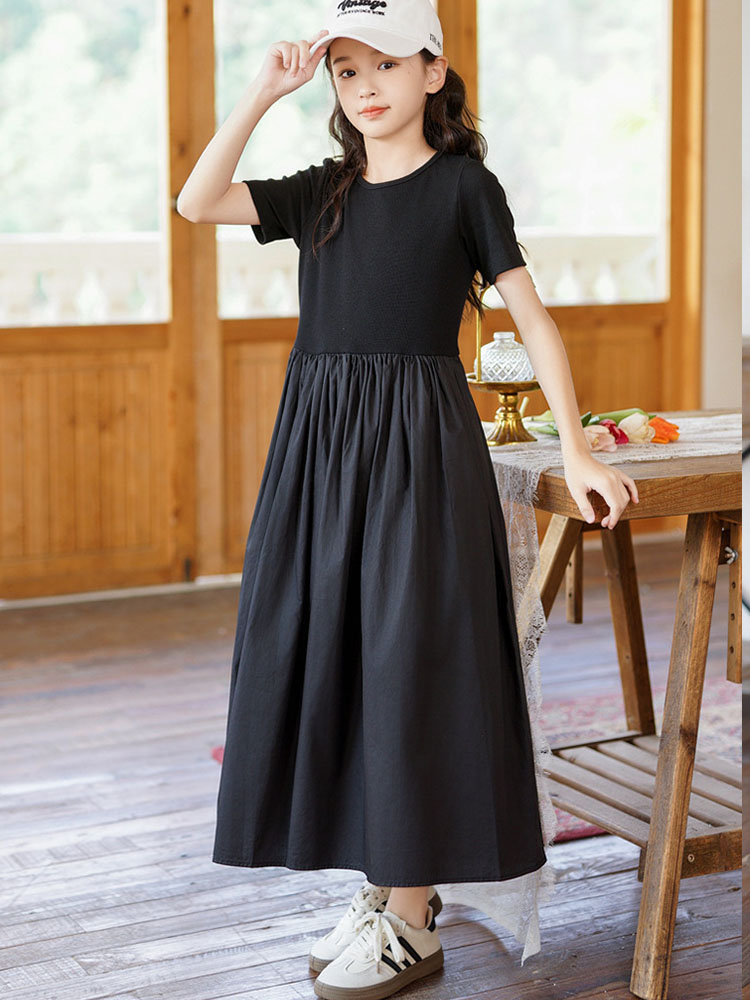 Maxi Long Dress For Little Gir - đánh giá và giá Summer Clothing For Teen Girls