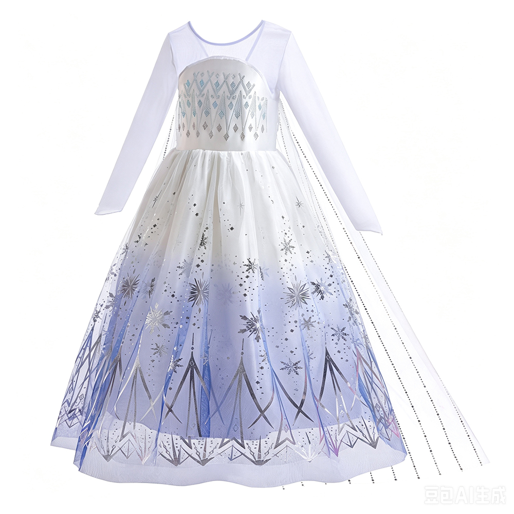 White Elsa Dresses Girls Birth - đánh giá và giá Summer Clothing Kids