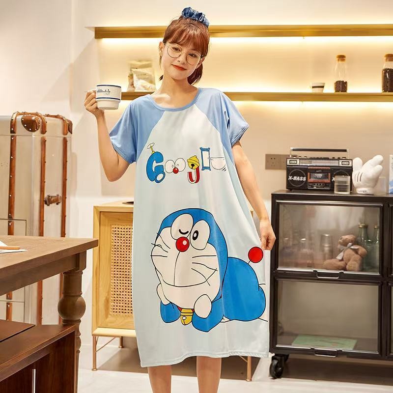 Doraemon cute nightdress for w - đánh giá và giá Summer Away Clothing
