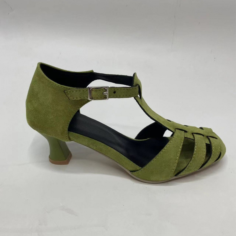 Women's Green Suede Kitten Hee - đánh giá và giá Summer Clothing Petite