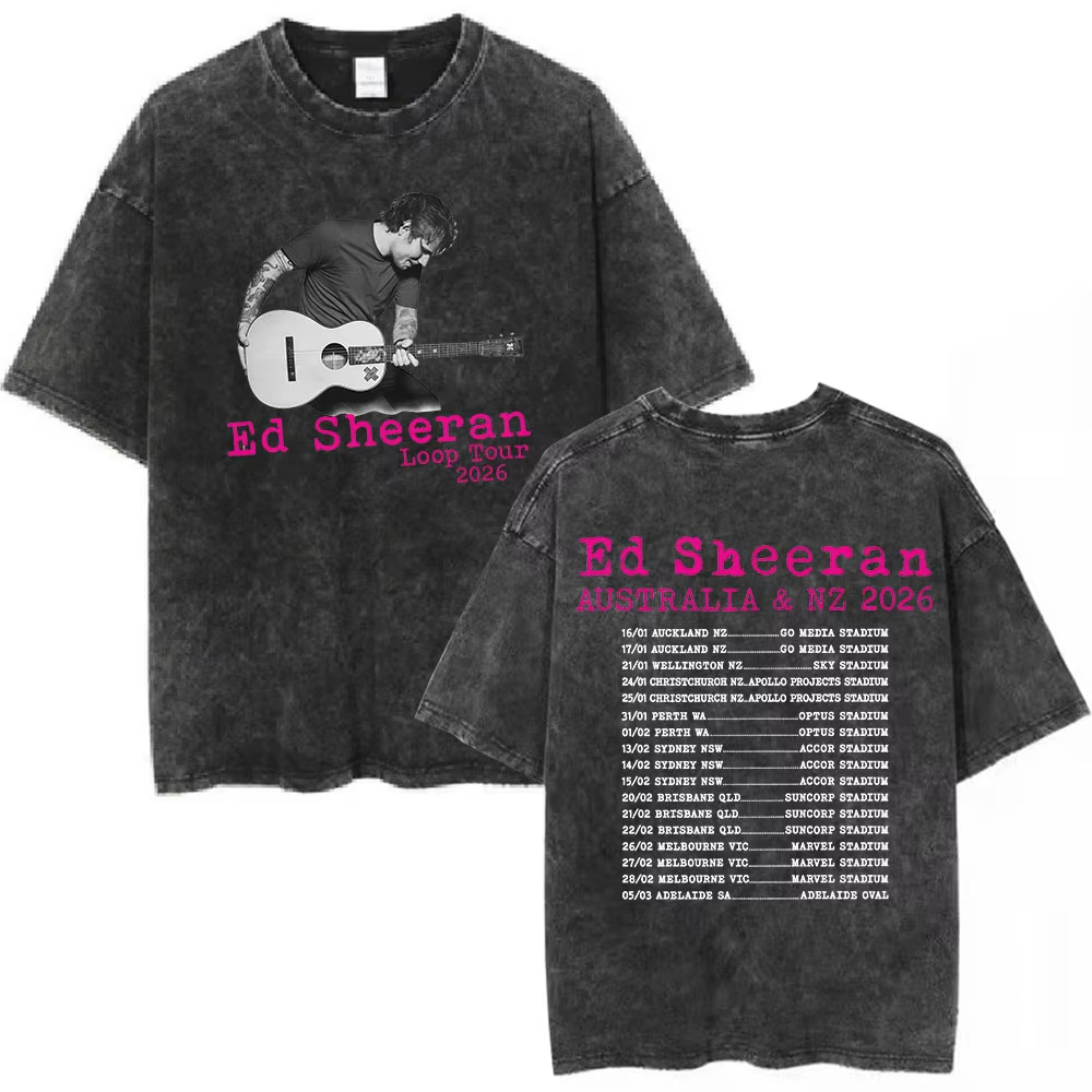 Ed Sheeran Loop Tour Australia - đánh giá và giá Summer Clothing Australia