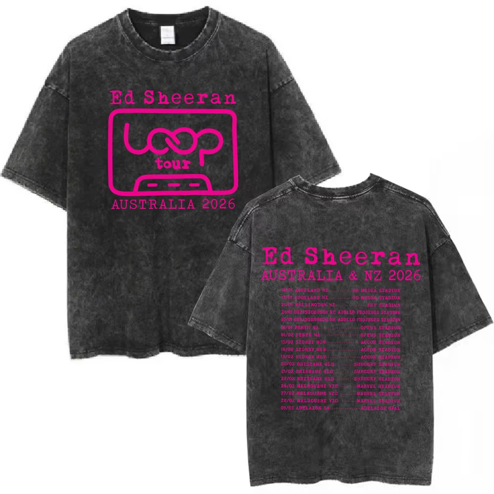 Ed Sheeran Loop Tour Australia - đánh giá và giá Summer Clothing Australia