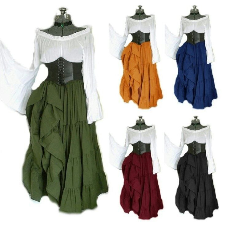 2025 New Party Long-sleeved Dr - đánh giá và giá Summer Renaissance Clothing
