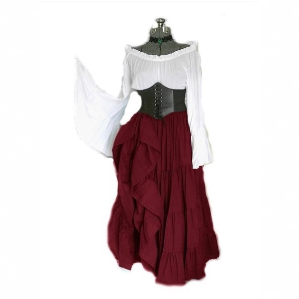 2025 New Party Long-sleeved Dr - đánh giá và giá Summer Renaissance Clothing