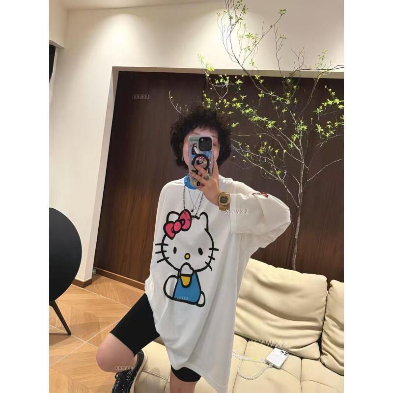 Long-Sleeved Hello Kitty Summe - đánh giá và giá Summer Clothing For Women