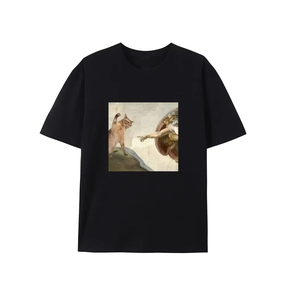 Creative Renaissance Cat T-Shi - đánh giá và giá Summer Renaissance Clothing