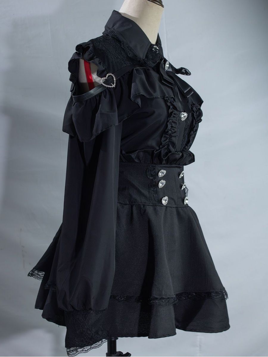 Subculture JK Uniform 2 Piece  - đánh giá và giá Off Shoulder Blouse