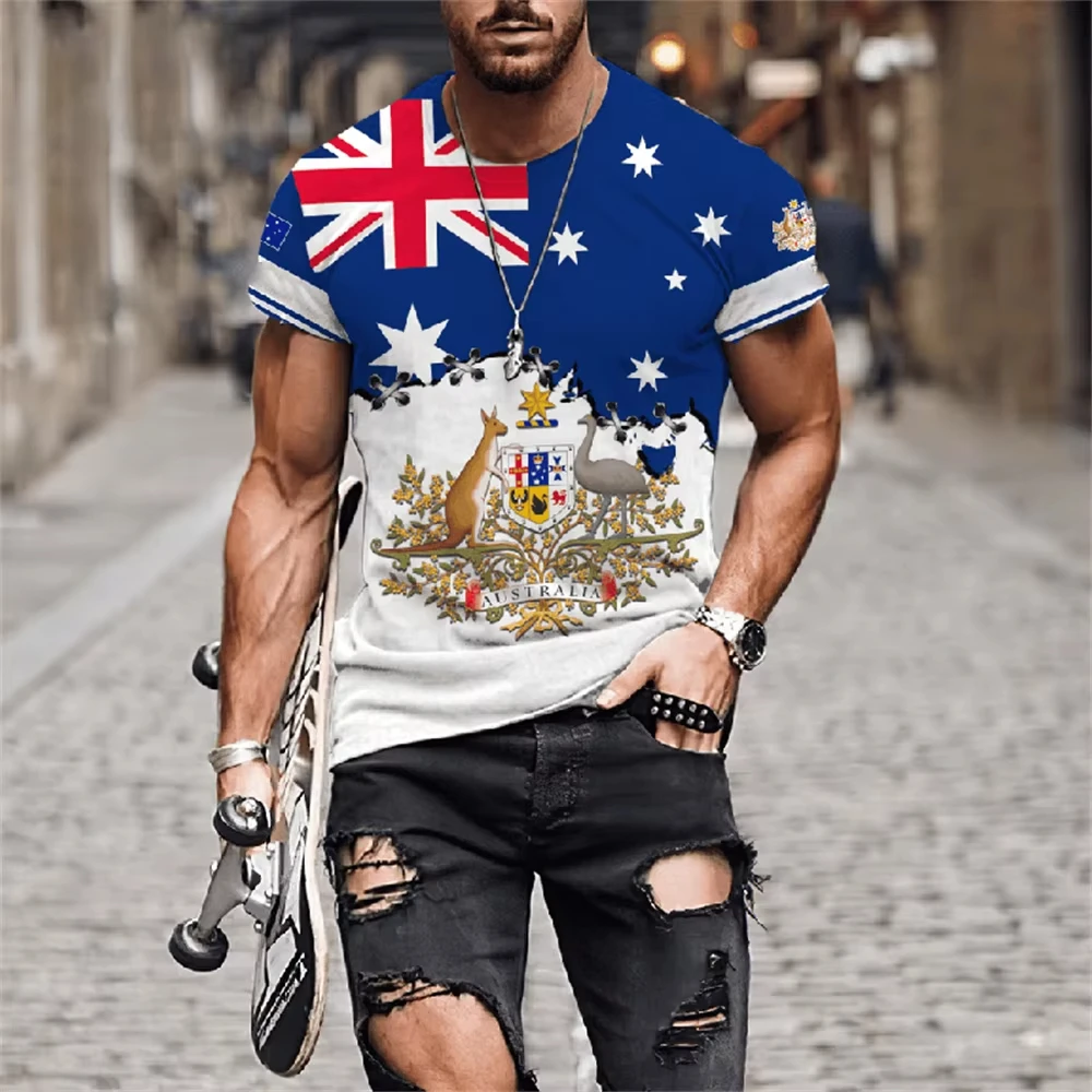 Men's T-Shirts Australia Graph - đánh giá và giá Summer Clothing Australia