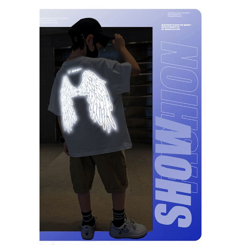 Youth Reflective Wings T Shirt - đánh giá và giá Summer Clothing For Teen Girls