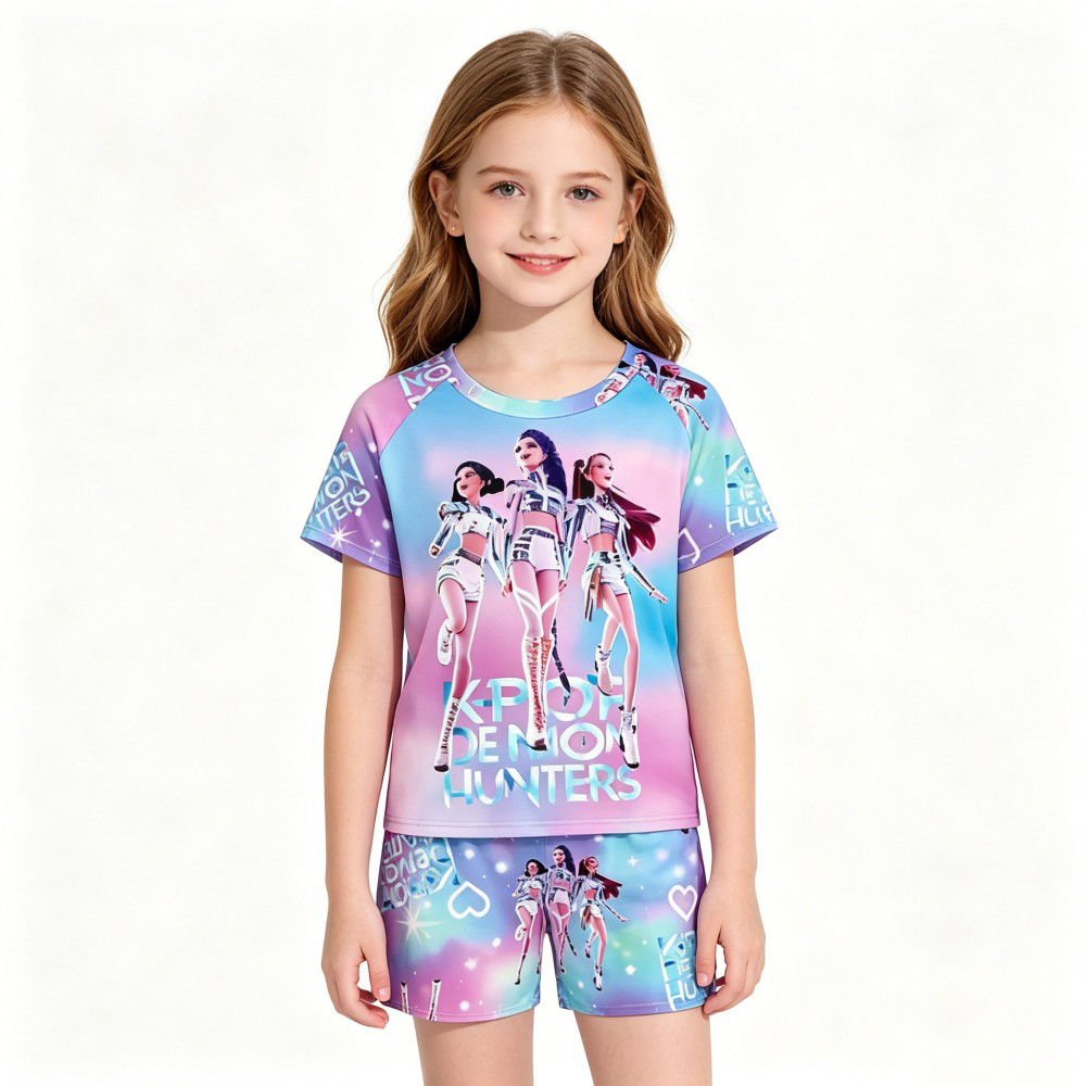 2026 New Kpop Themed Kids Paja - đánh giá và giá Summer Clothing For Teen Girls