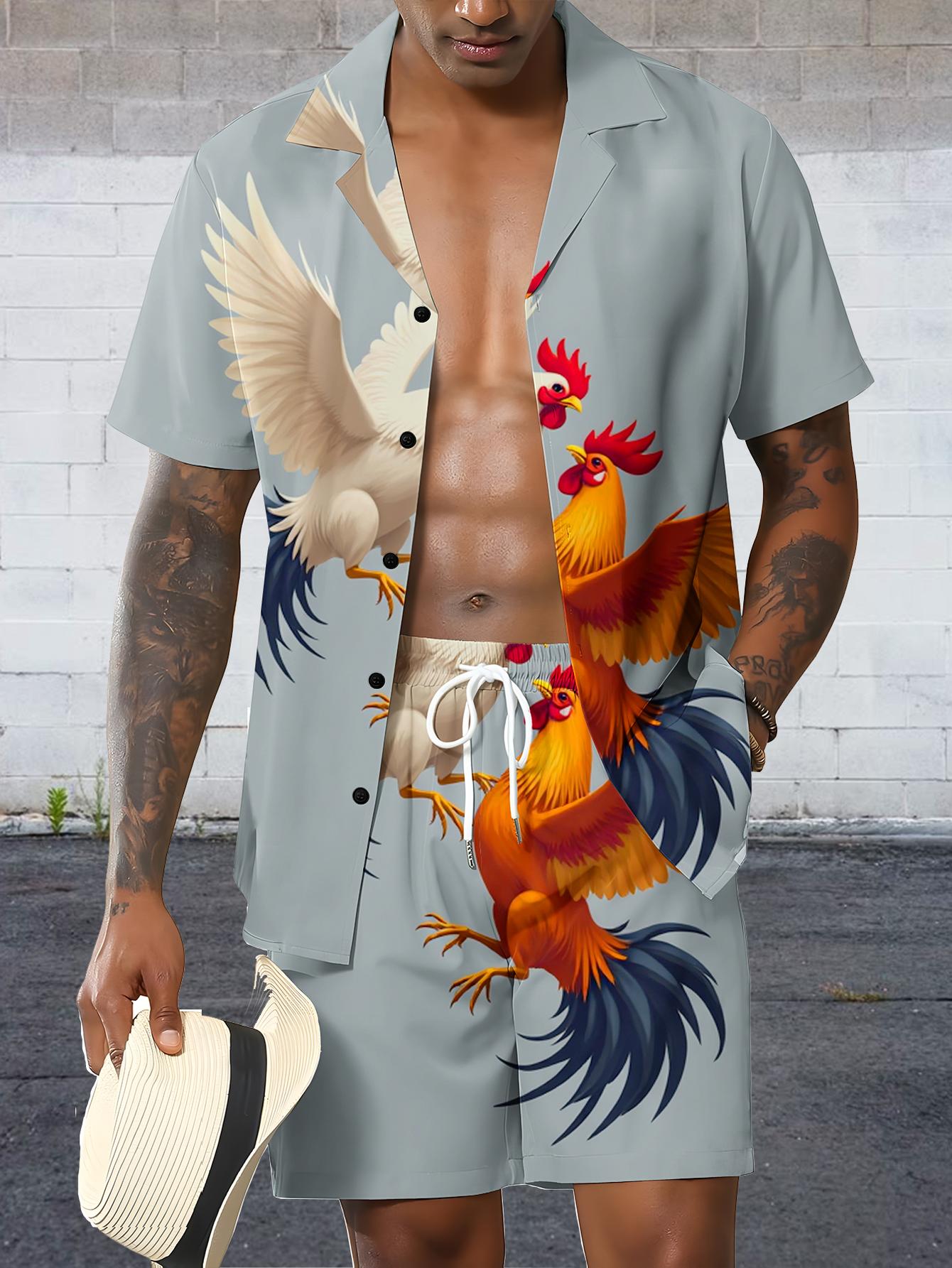 Men's Shirt Sets 2026 Spring/S - đánh giá và giá Summer Clothing Drip
