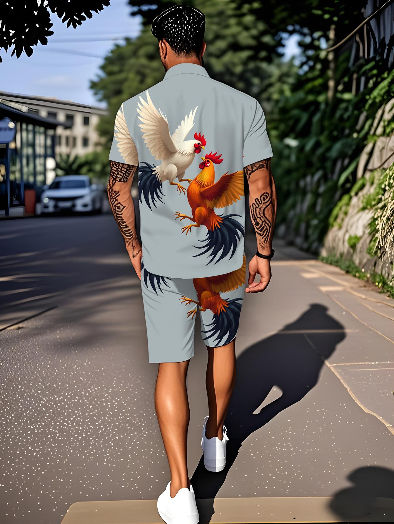 Men's Shirt Sets 2026 Spring/S - đánh giá và giá Summer Clothing Drip