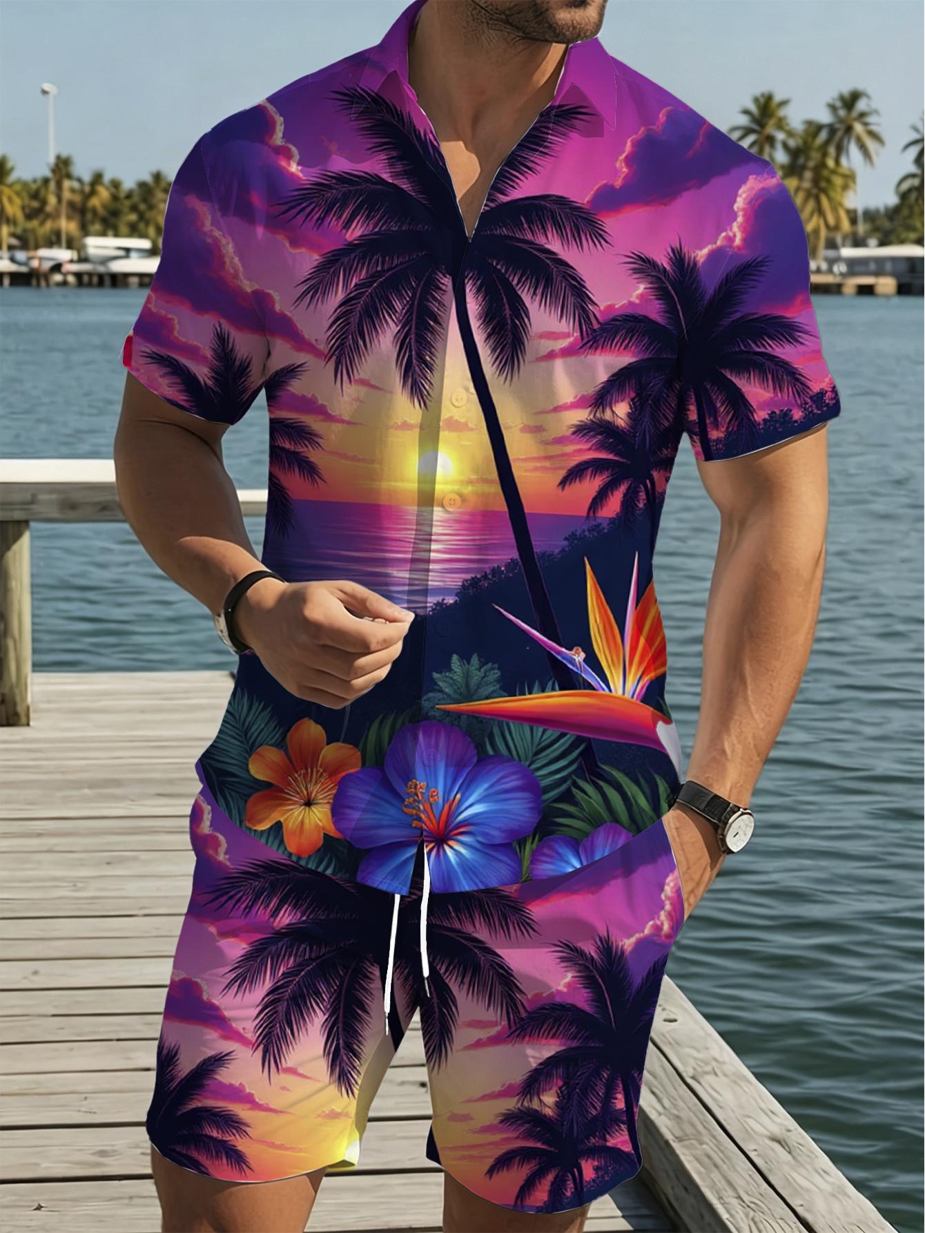 Men's Shirt Sets 2026 Spring/S - đánh giá và giá Summer Clothing Drip