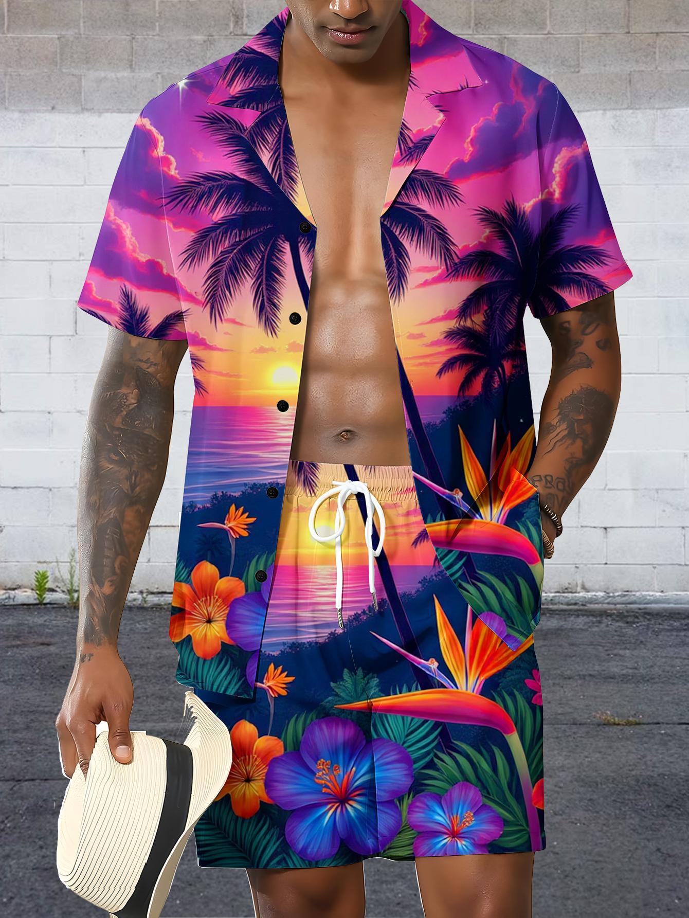 Men's Shirt Sets 2026 Spring/S - đánh giá và giá Summer Clothing Drip