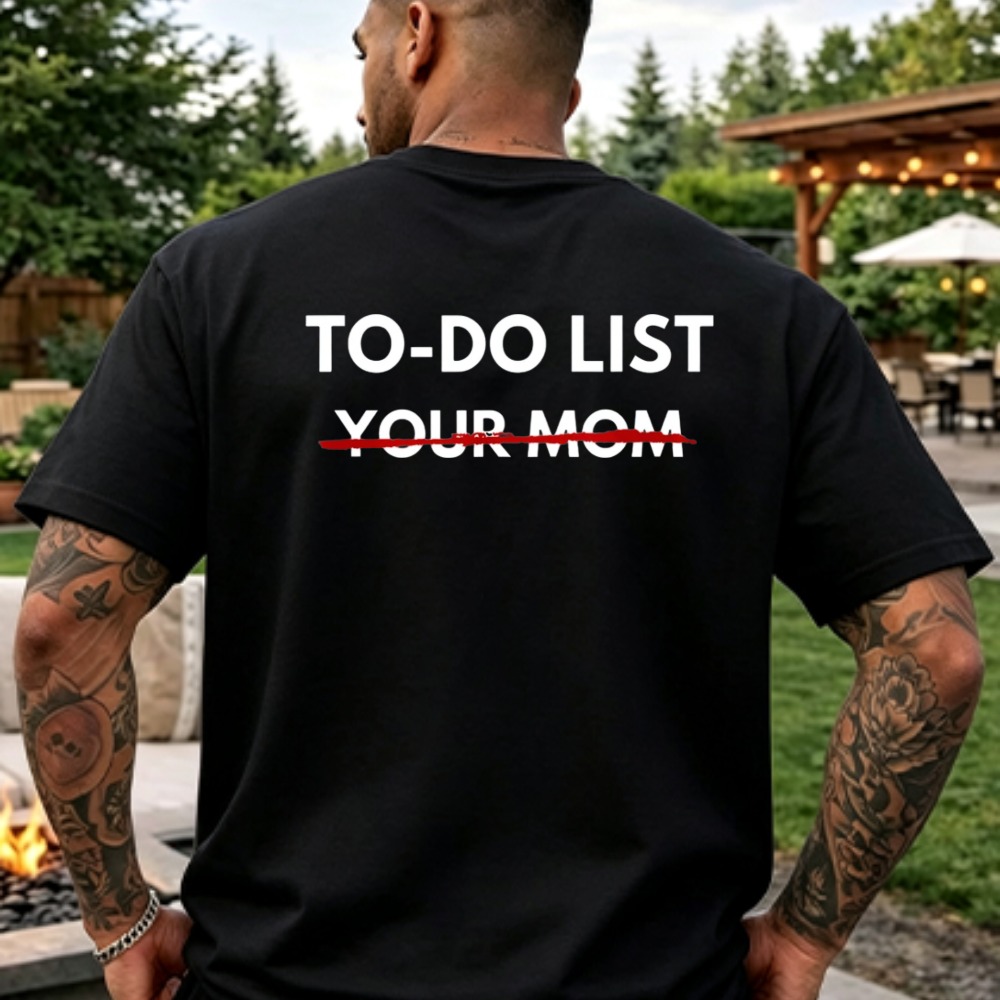 Funny To Do List Your Mom T Sh - đánh giá và giá Summer Clothing List