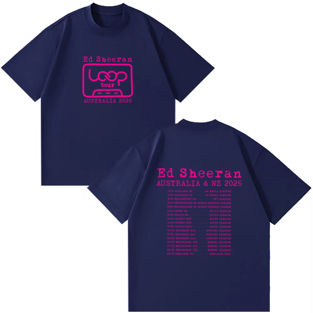 Ed Sheeran Loop Tour Australia - đánh giá và giá Summer Clothing Australia