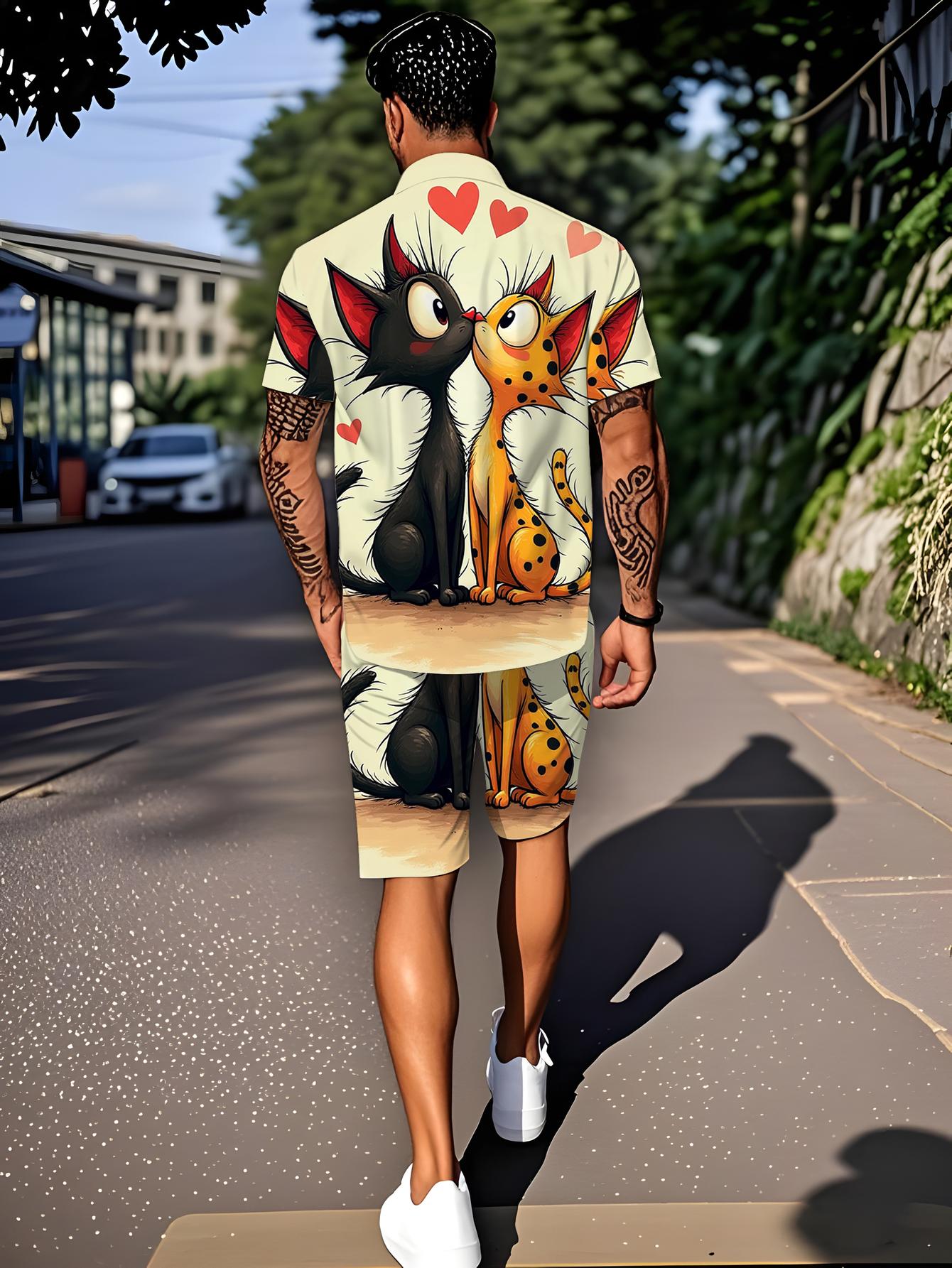 Men's Shirt Sets 2026 Spring/S - đánh giá và giá Summer Clothing Drip