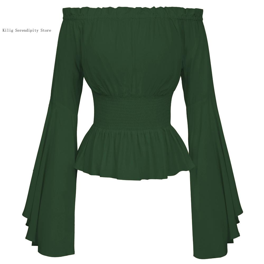 Middle Ages Tops and Long Slee - đánh giá và giá Summer Renaissance Clothing
