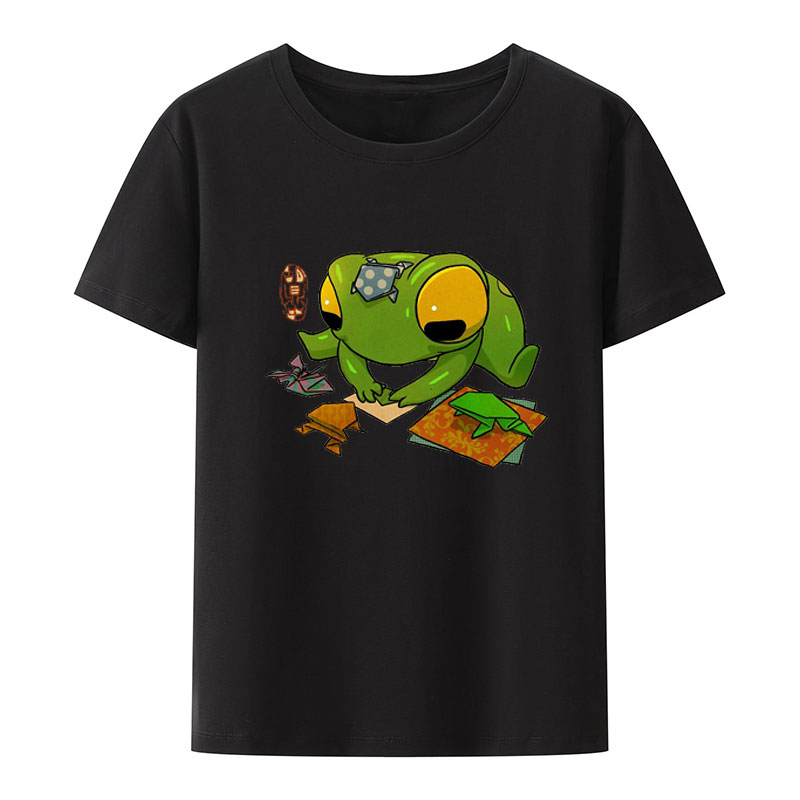 Cute Frog Making Origami Artwo - đánh giá và giá Summer Clothing Essentials Women