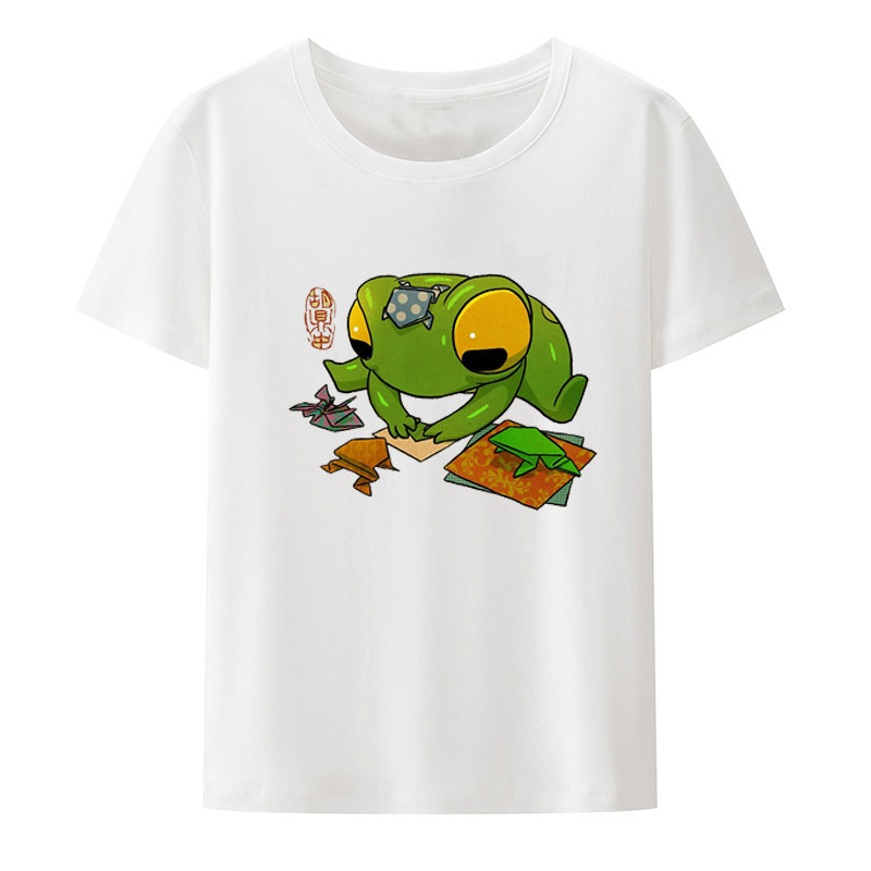 Cute Frog Making Origami Artwo - đánh giá và giá Summer Clothing Essentials Women