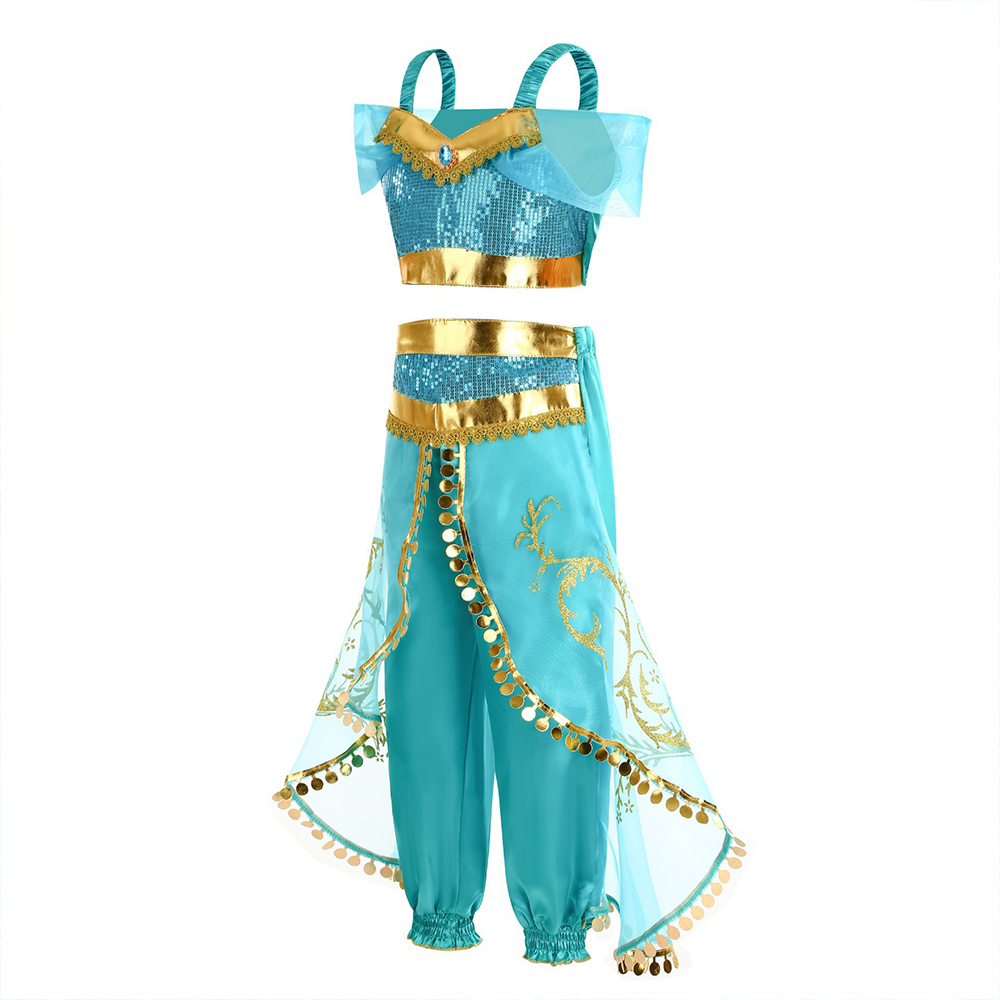 Girls Jasmine Fantasy Costume  - đánh giá và giá Summer Clothing Kids