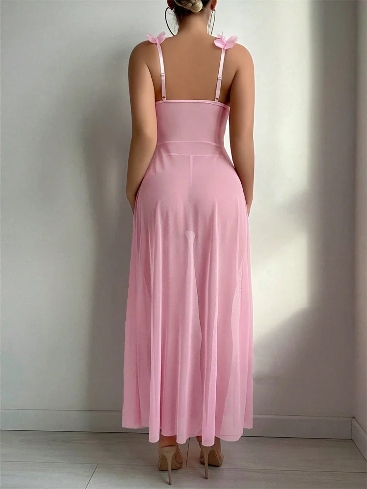Pink Floral Sexy Nighties Wome - đánh giá và giá Summer Clothing Petite
