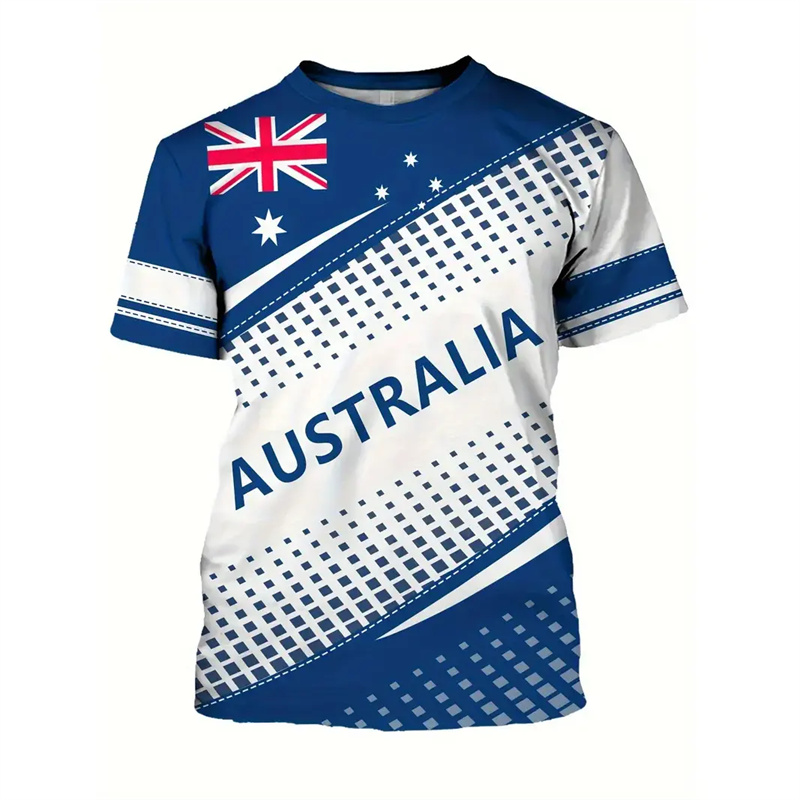 Australia National Flag T-shir - đánh giá và giá Summer Clothing Australia