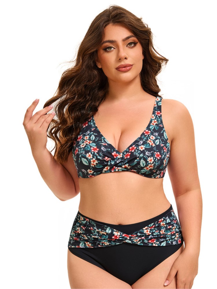 Plus Size High Waist Bikini Wo - đánh giá và giá Bikini Set Push Up