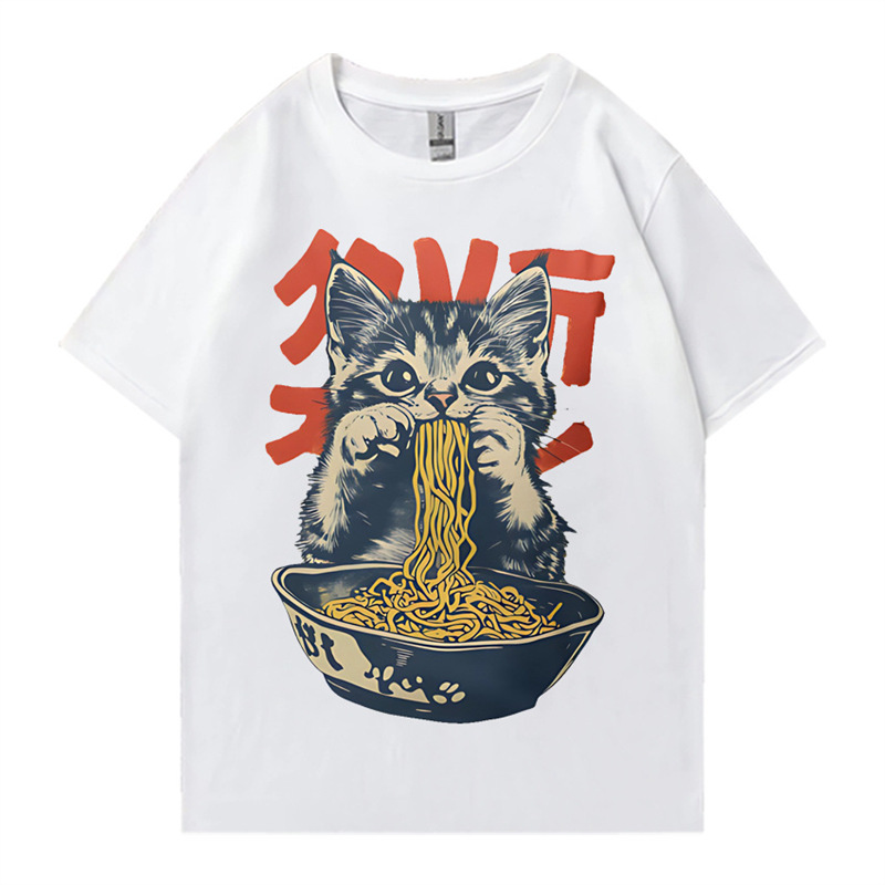 Kawaii Ramen Cat Retro Japanes - đánh giá và giá Summer Clothing Essentials Women